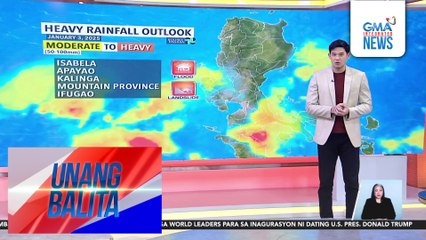 Weather update as of 6:09 AM (January 3, 2025) | Unang Balita