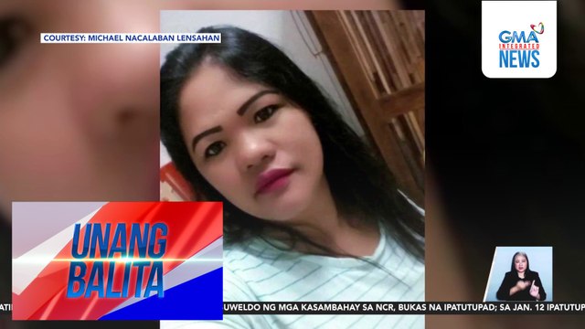 Pamilya ng babaeng OFW na pinatay sa Kuwait, tinutulungan ng DMW; pag-uwi sa kaniyang labi, isinaayos na rin | Unang Balita
