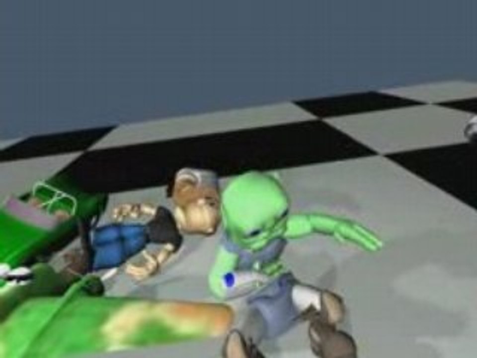 Truespace 7.5 real time render 3d character animation ...