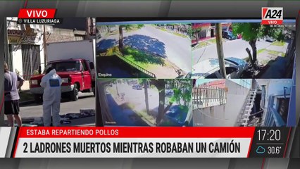 🚨 DOS DELINCUENTES MUERTOS EN VILLA LUZURIAGA: INTENTARON ROBAR UN CAMIÓN