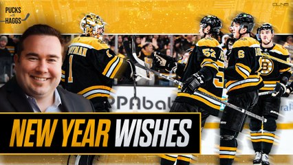 Happy New Year's Wishes for the Bruins | Pucks with Haggs