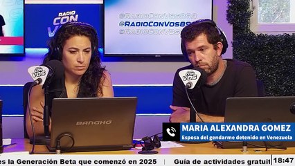 La advertencia de la pareja del gendarme detenido en Venezuela