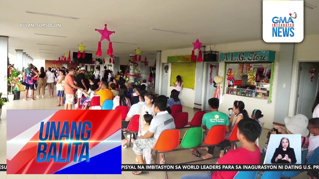 Dagsa ng mga pasahero sa Bulan Integrated Terminal na pabalik sa Metro Manila, inaasahan hanggang Linggo | Unang Balita