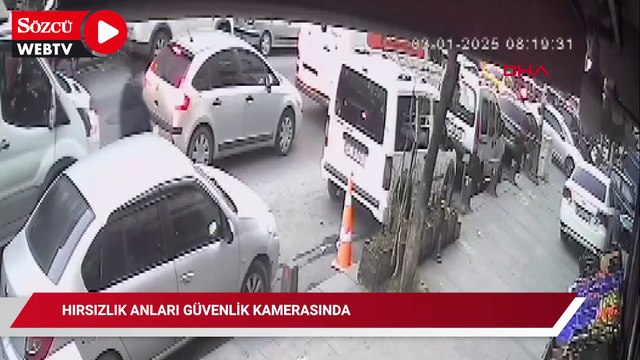 Gaziosmanpaşa ve Fatih'te yaşanan hırsızlık anları güvenlik kamerasında