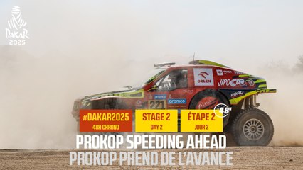 Prokop speeding ahead  - Stage 2 - #Dakar2025