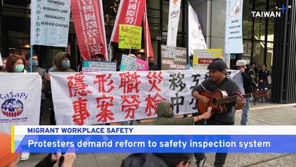 Migrant Workers in Taiwan Demand Better Workplace Safety Protections