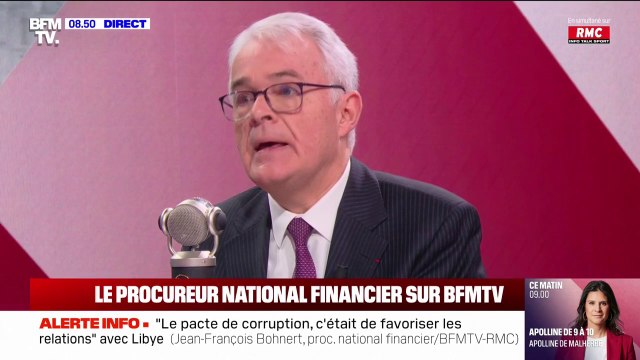 Sarkozy-Kadhafi: Notre travail n'est pas un travail politique, nous ne sommes pas engagés , assure le procureur du parquet national financier