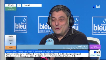 Hervé Lutin, directeur de "ICI Pays de Savoie"