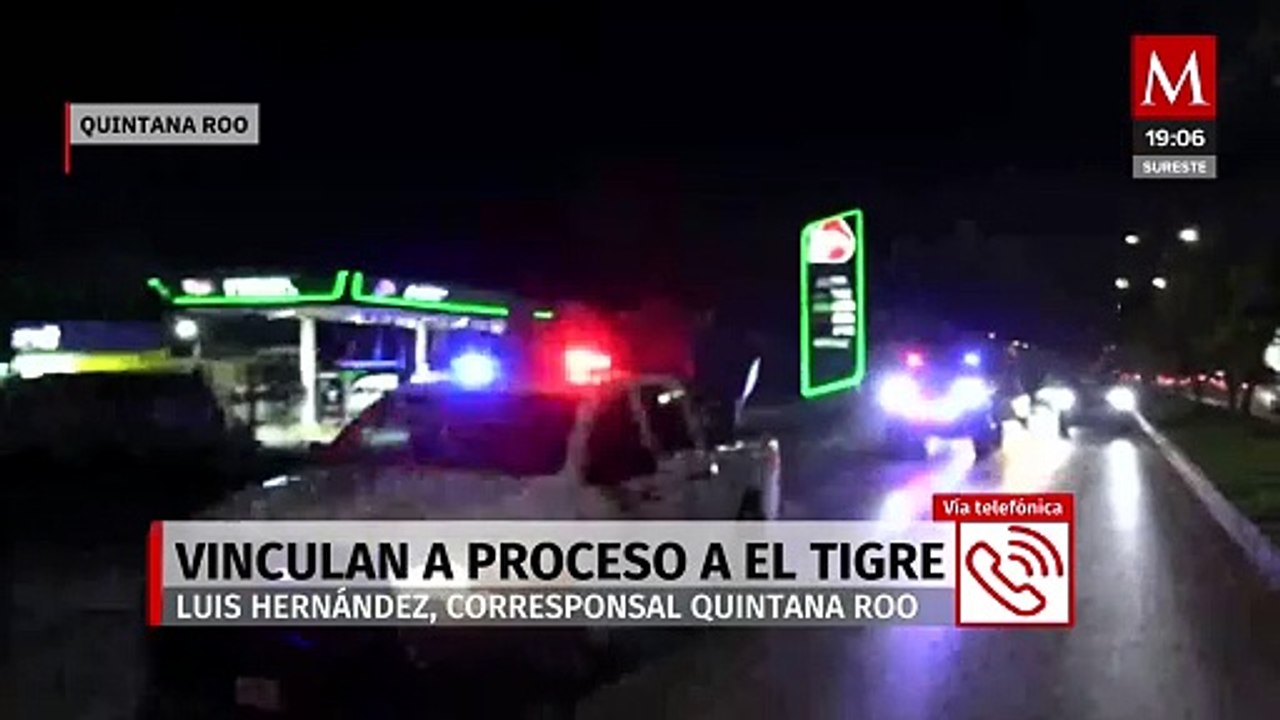 Vinculan a proceso a 'El Tigre' excomandante de la FGE por asesinato de empresario en Quintana Roo