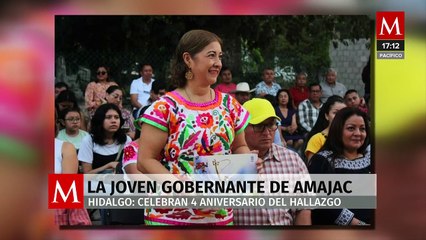 Cuarto aniversario del hallazgo de ''La Joven Gobernante de Amajac'' en Álamo, Veracruz