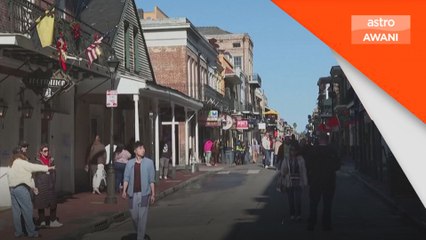 Polis, FBI DI lokasi selepas Bourbon Street dibuka semula