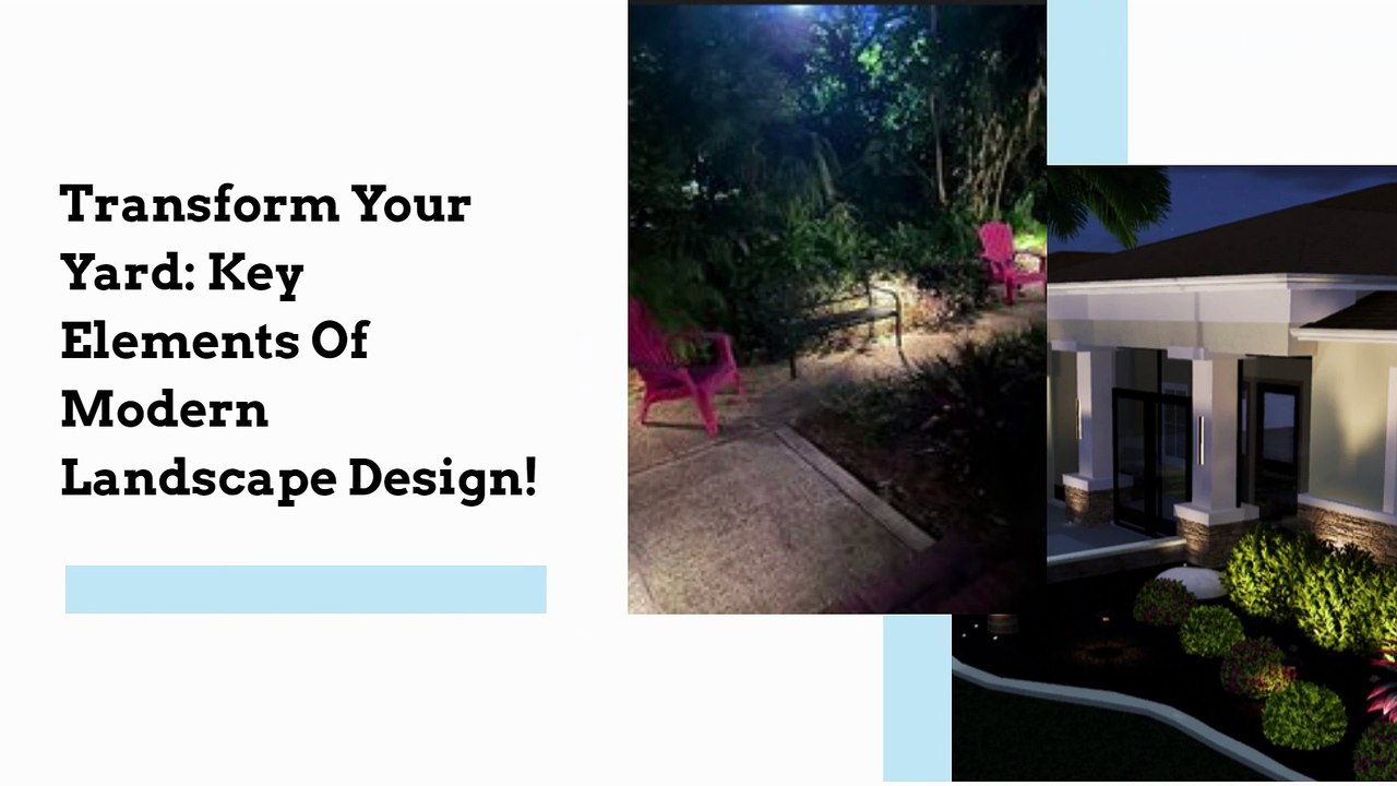 Modern Landscape Design