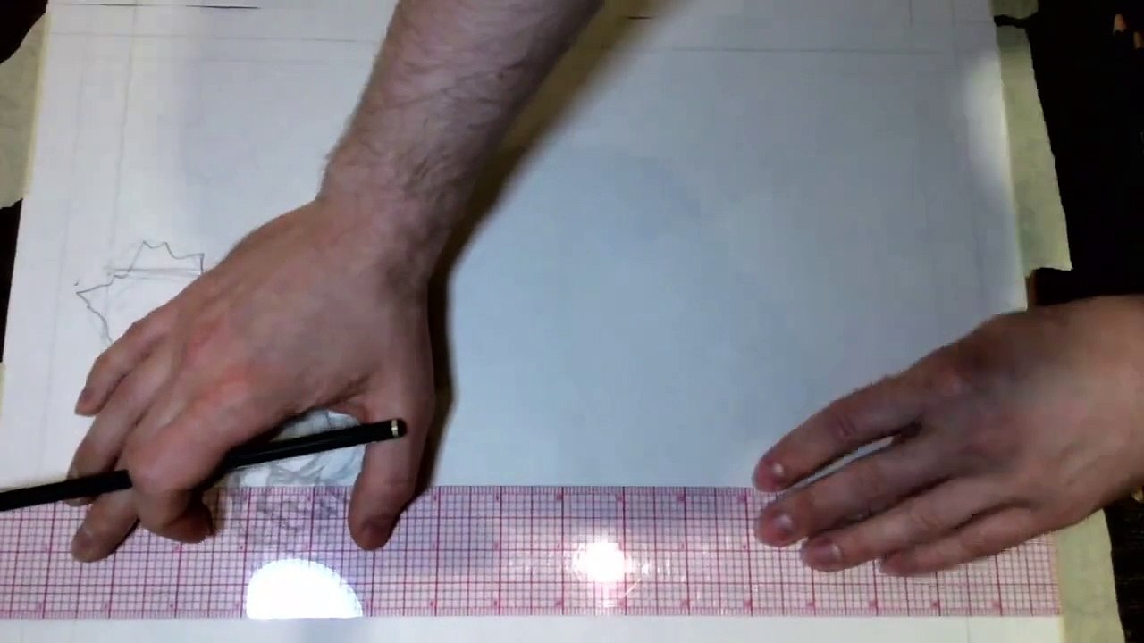 Timelapse: Penciling Page 10 in 24 minutes