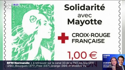 La Poste lance un timbre solidaire pour soutenir les habitants de Mayotte