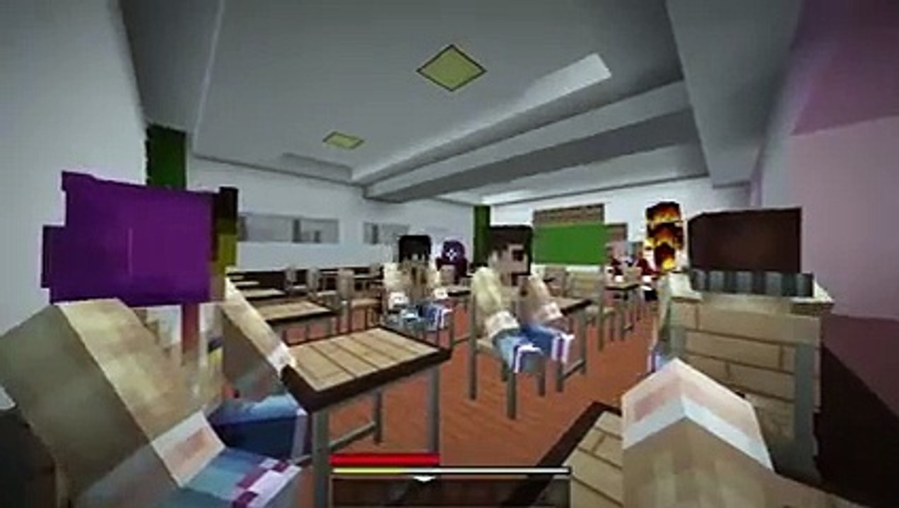 School Days Reborn  2 CHICAS PELEAN POR MI 😱🔥 (Minecraft Roleplay) #10  JOACO