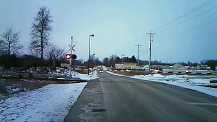 UP 710 Light Powered through Johnson Creek 1_10_11