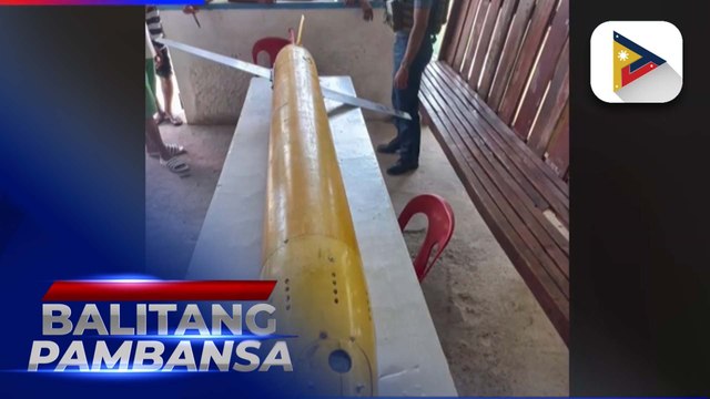 AFP, mabusising pinag-aaralan ang Chinese submersible drone na natagpuan sa karagatan ng Masbate