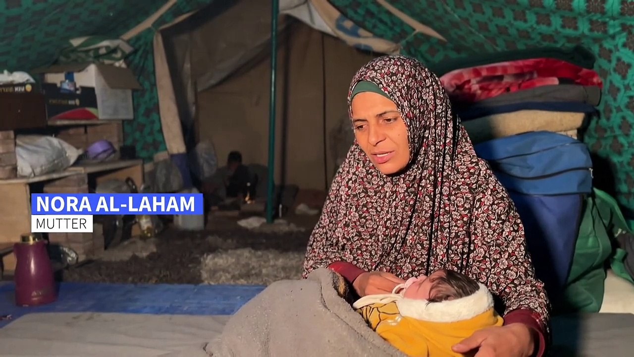 Winter im Gazastreifen: 'Wir haben Angst um unsere Kinder'