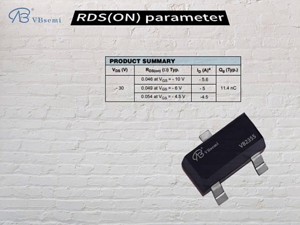 STS2321-VB is a SOT23 package P-Channel field effect MOS tube