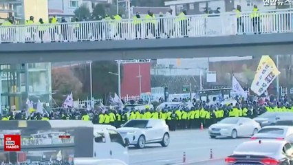 Görevden alınan Başkan Yoon Suk Yeol'un tutuklanmasını askerler önledi