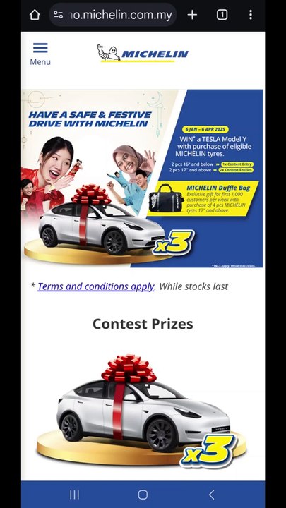 Michelin CNY & HR 2025