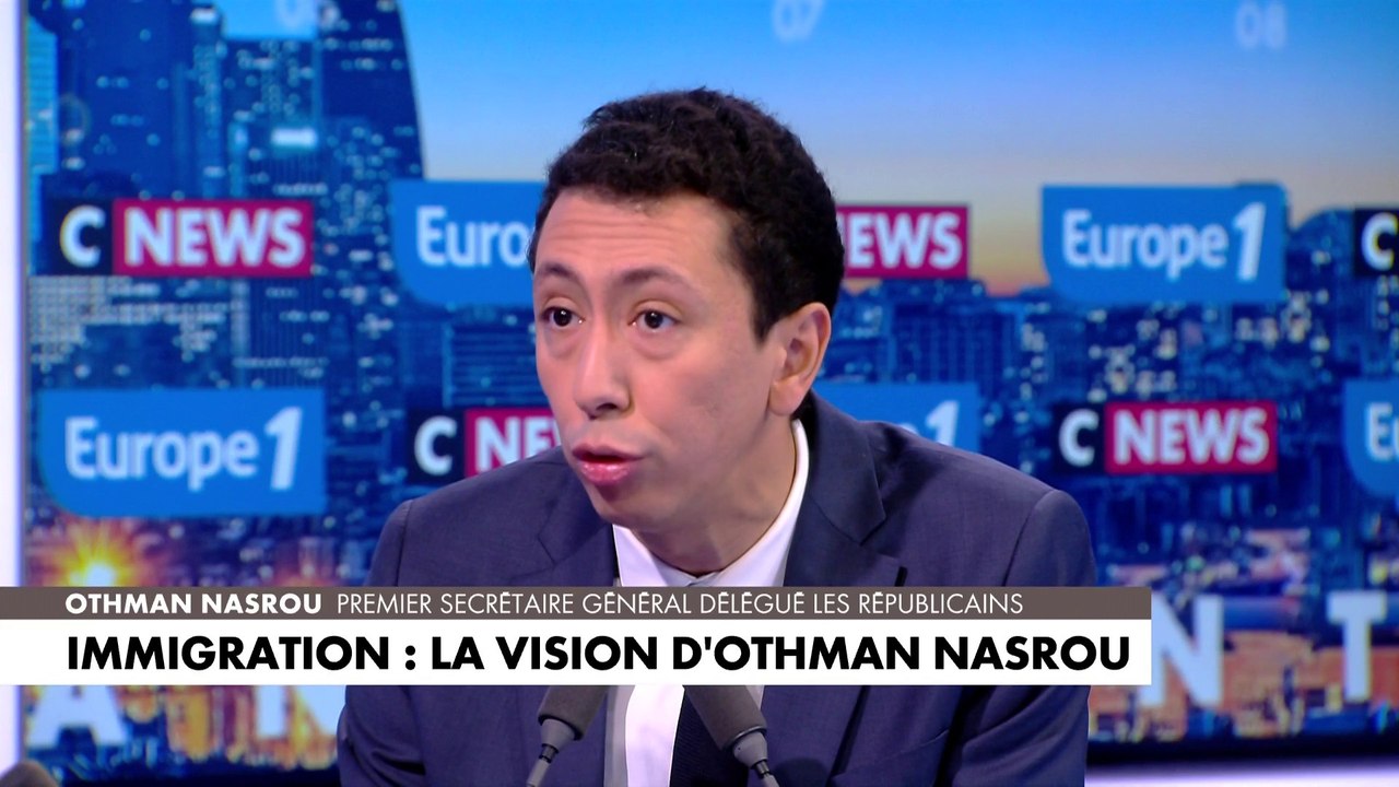 Othman Nasrou : «Le délit de séjour irrégulier est important» - Vidéo ...