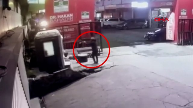 Tartıştığı kişiye kurşun yağdırdı! O anlar kamerada