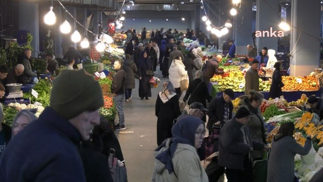 İktidarın sabır çağrısına Bayrampaşa Pazarı'ndan yanıt: Sabır mabır kalmadı. Bir an önce gitsinler