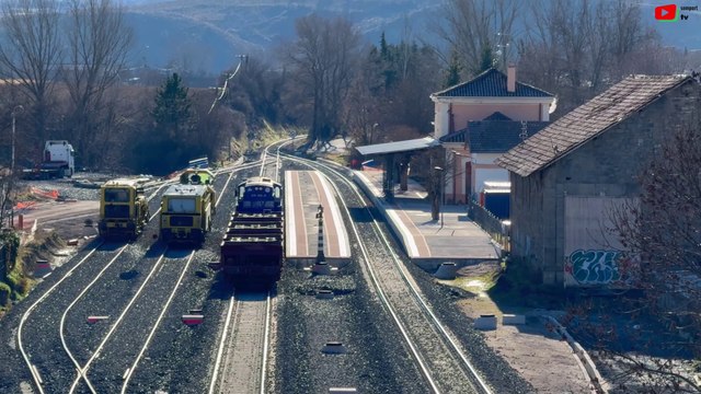 Aragón | Nouveaux Rails en Espagne / Renovación Línea Huesca Canfranc | Somport TV