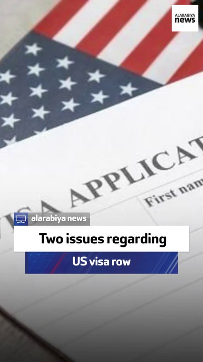 Two issues regarding US visa row