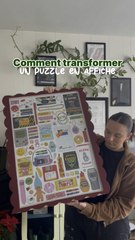 Comment j’ai transformé un simple puzzle en affiche ultra tendance 🔥