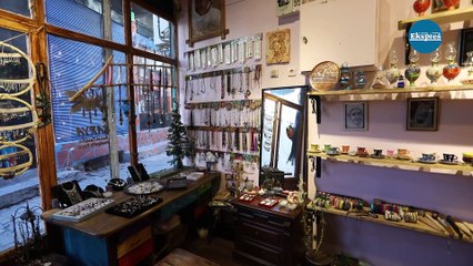 Diyarbakır’da, kahveden sanat eseri üreten usta eller
