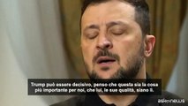 Zelensky: imprevedibilit? di Trump pu? aiutare a porre fine a guerra