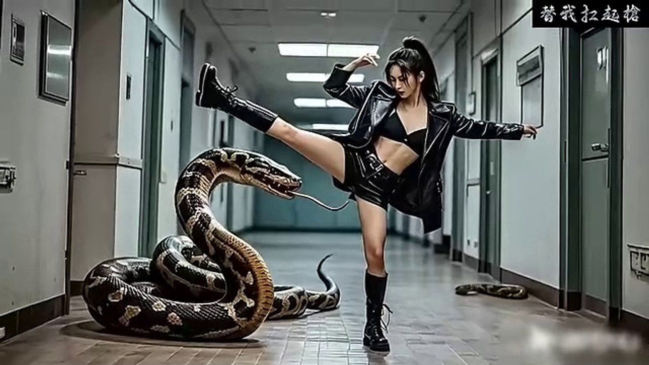 A Kung Fu Beauty Surrounded by Japanese Troops, Saved by a Mysterious Snake!