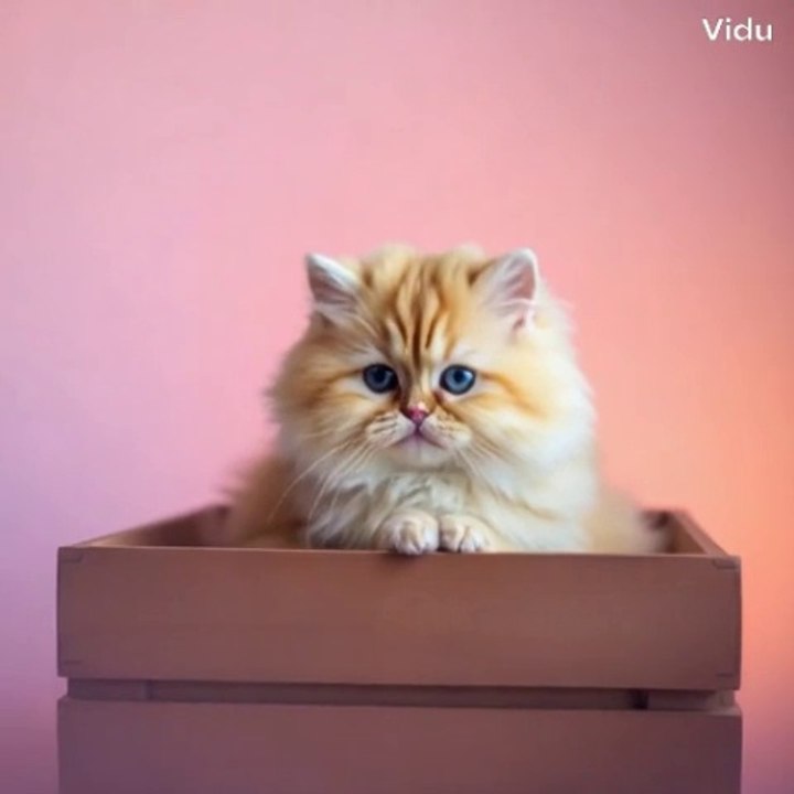 Box loving cat
