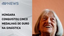 Campeã olímpica e sobrevivente do Holocausto, Agnes Keleti, morre com 103 anos