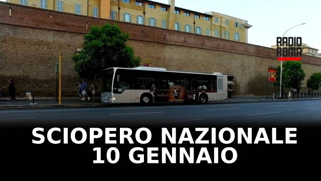 Trasporti, sciopero nazionale Venerdì 10 a Roma