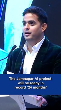 In under 24 months, Shri Akash Ambani, Director of Reliance Industries Limited, pledges to build AI infrastructure in Jamnagar, A Jewel of the RIL family, in keeping with the city's essence. #AkashAmbani #AIInfrastructure #25YearsofJamnagar #Reliance