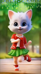 AI cat dancing video #funny #cat