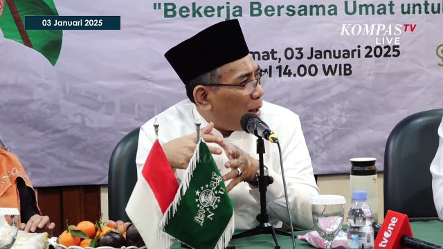 [FULL] Respons Ketua PBNU Gus Yahya soal MK Hapus Ambang Batas 20% Pencalonan Presiden hingga PPN