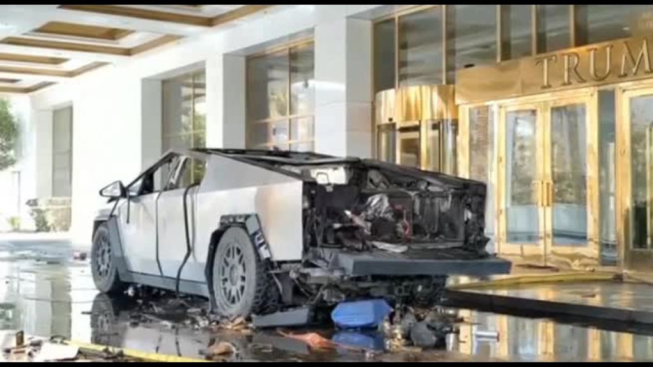 Cybertruck Tesla esploso a Las Vegas, tutte le piste ancora aperte