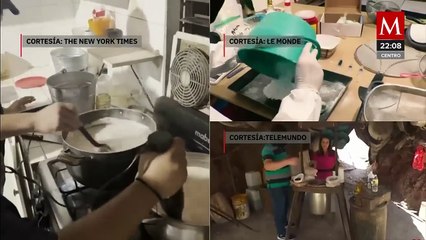 Medios internacionales han documentado el proceso de la fabricación de fentanilo en México