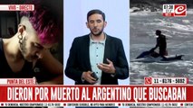 Las autoridades uruguayas dieron por muerto al argentino desaparecido