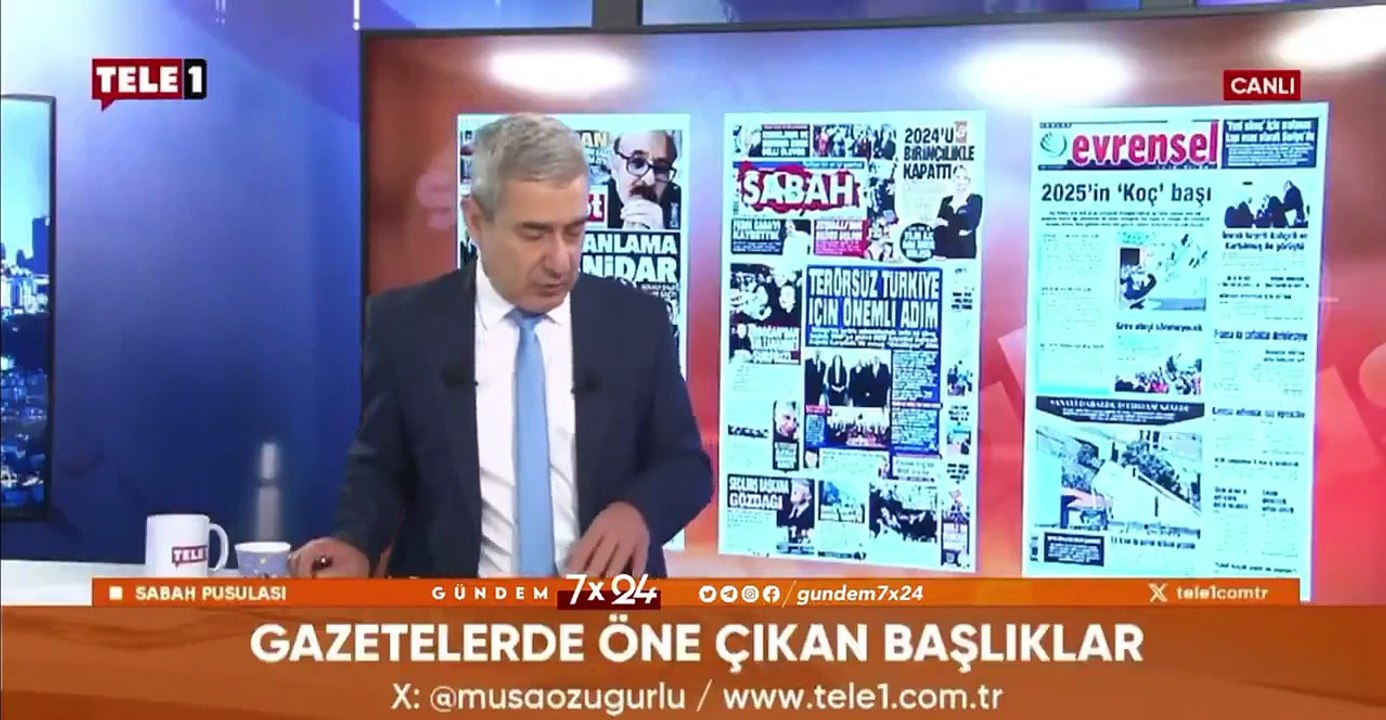 Özrü kabahatinden büyük! Ferdi Tayfur'a hakaret eden sunucudan ve TELE 1'den paylaşım
