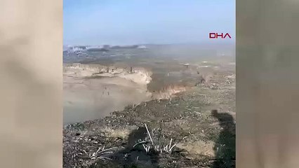 Film sahnesi değil gerçek: Obruk oluşma anı kamerada