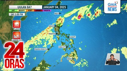 Walang bagyo o anumang sama ng panahon na nakikita ngayong weekend pero uulanin pa rin ang ilang lugar | 24 Oras