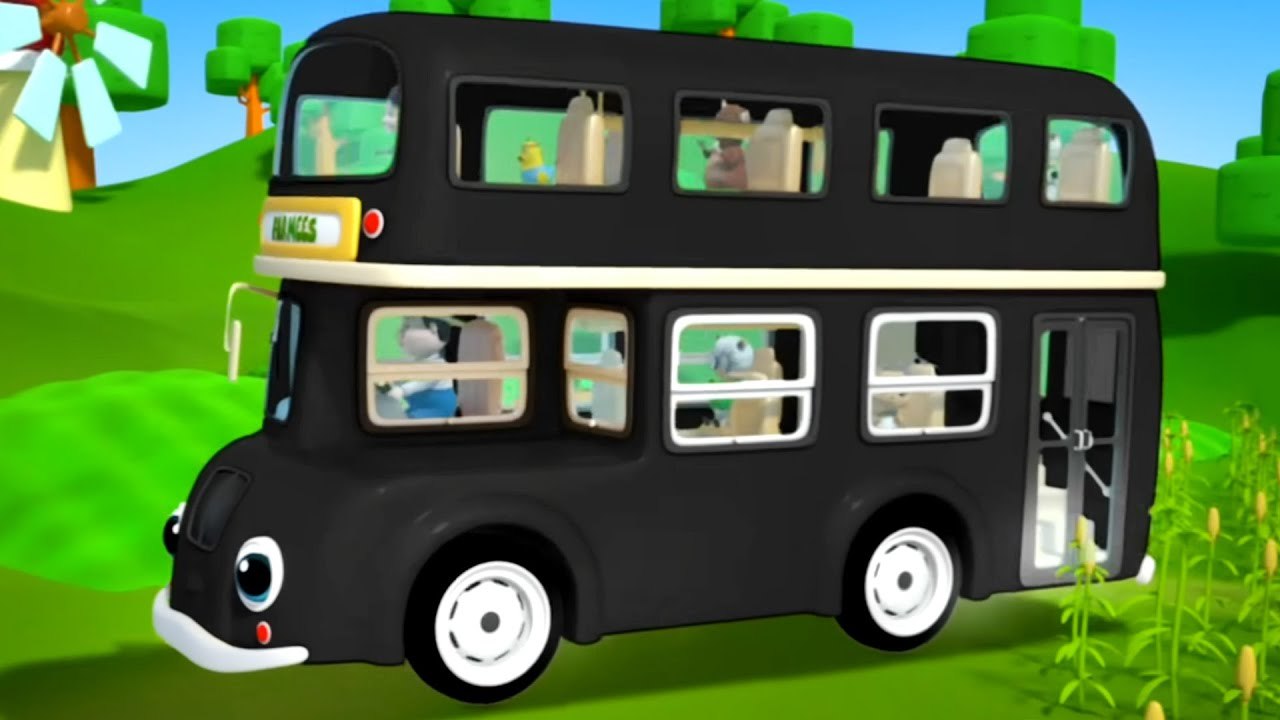 Wheels On The Bus, Vehicle Songs and Nursery Rhymes for Kids