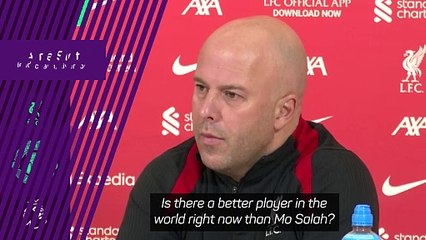 Slot conflicted over Salah 'best in the world' debate