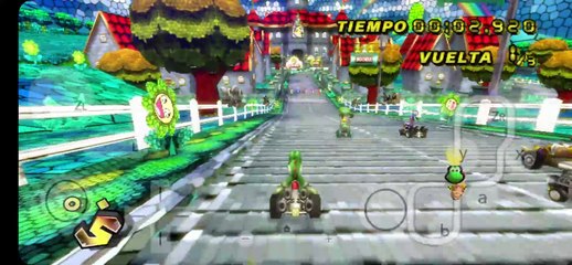 MATANDO EL TIEMPO CON MARIOKART WII. MARIOKART BLACK VERSION. COPA ("FLOR") 50CC. EN ESPAÑOL.