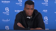 Tennis - Brisbane 2025 - Giovanni Mpetshi Perricard en demies : 
